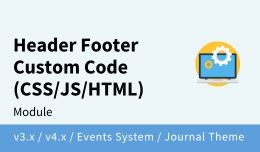 Header Footer Custom Code (CSS/JS/HTML)