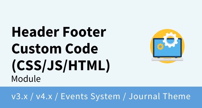 Header Footer Custom Code (CSS/JS/HTML)