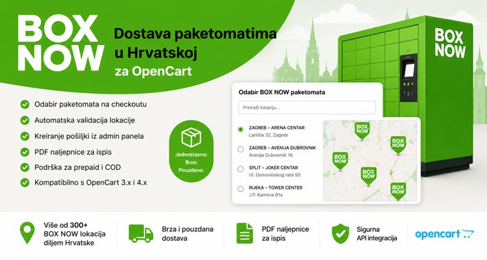 BOX NOW Paketomati Hrvatska
