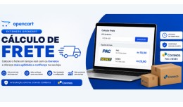 Frete Correios REST API Simular na Página do Pr..
