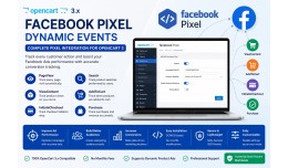 Facebook Pixel Dynamic Events for OpenCart 3.x