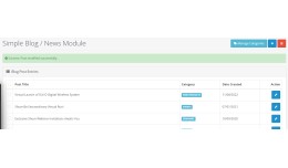 News System (Categories,  Image upload, Filter C..