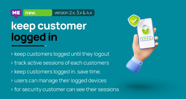 Keep Customer Logged In