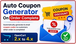 Auto Coupon Generator On Order Complete