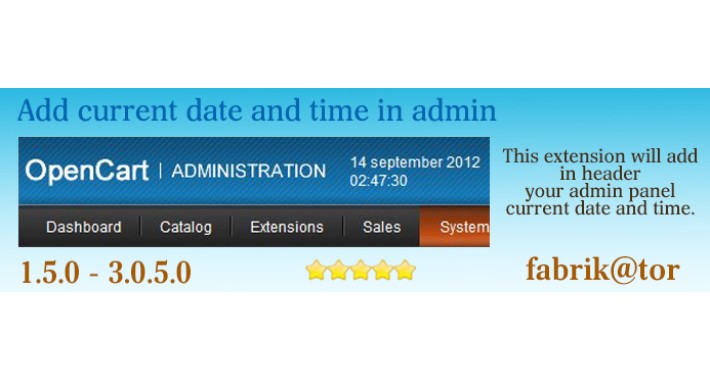 Add current date and time in admin