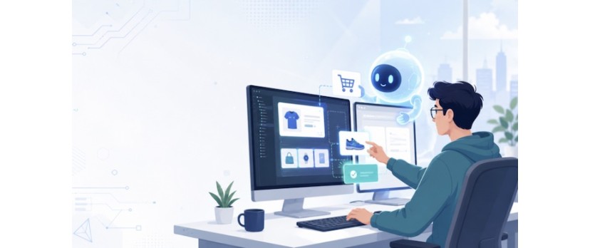 How AI Coding Agents Help E-commerce Developers Build Custom Store Features Faster