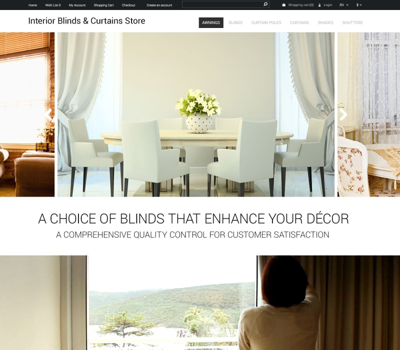 OpenCart Interior Style Theme