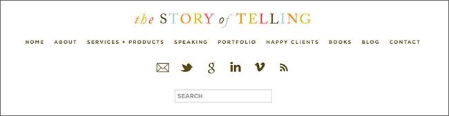 The Story of Telling Navigation