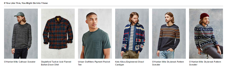 Urban Outfitters related products example