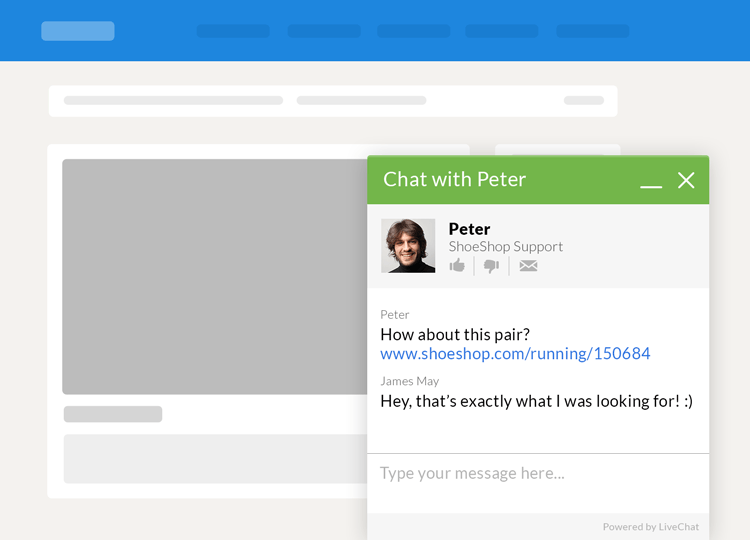 Online chat software