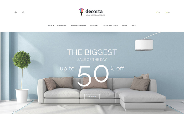 Home Decor Responsive OpenCart Template
