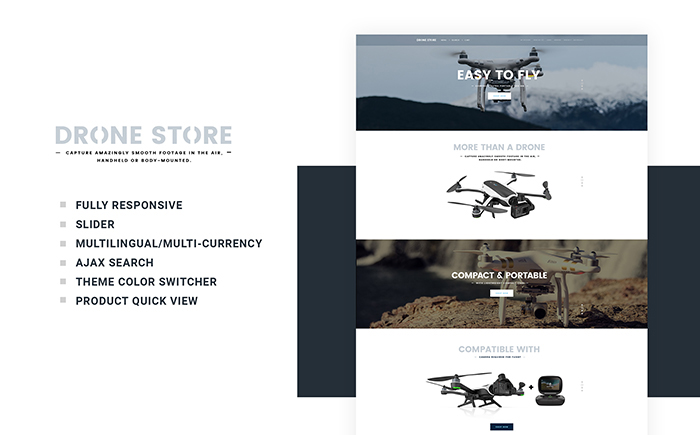 Electronics Store Responsive OpenCart Template
