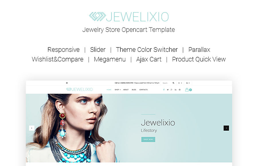 JB Collection Fashion OpenCart Template - Zerotheme