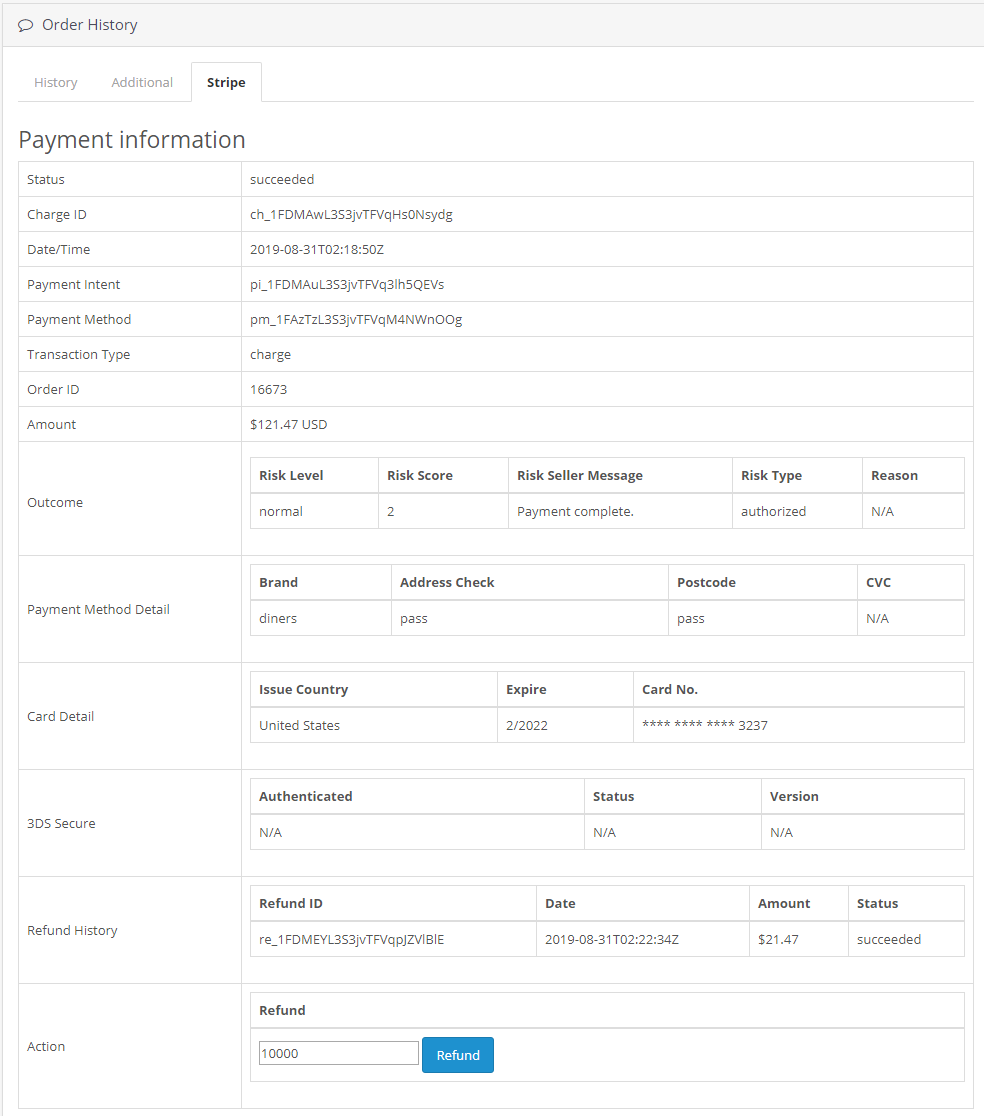 OpenCart - Stripe Payment Gateway (Dynamic 3D Secure / SCA Ready)