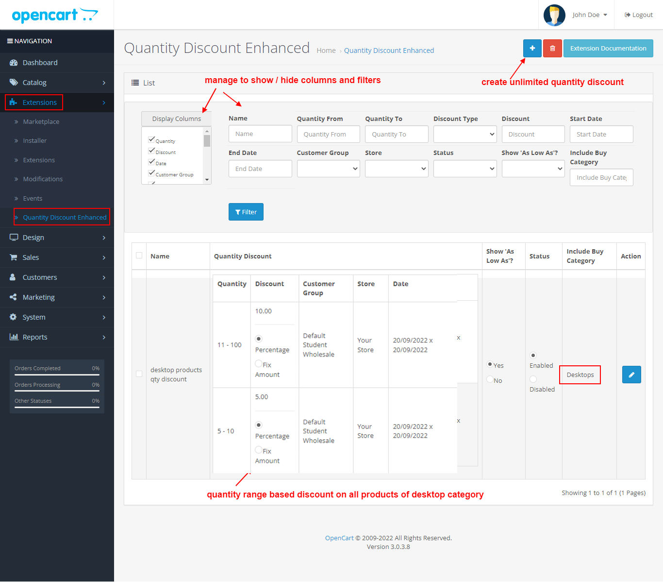 opencart-quantity-discount-enhanced