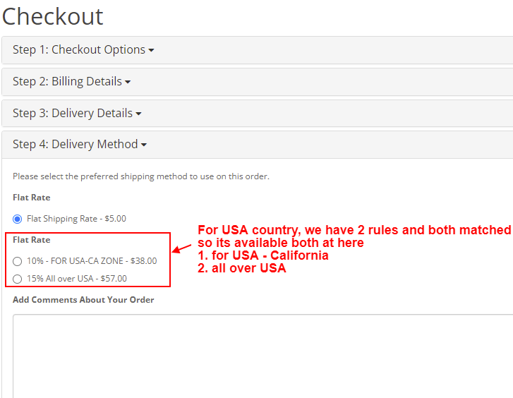 OpenCart - Multi Flat Rate Shipping Enhanced