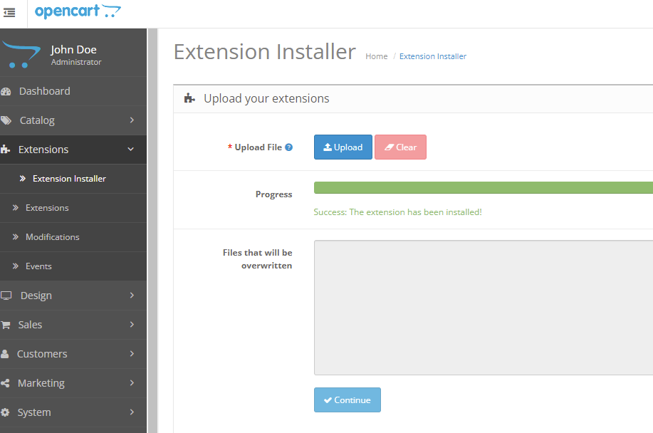 OpenCart - Most Viewed Products At Admin Dashboard